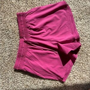 Pink Abercrombie athletic shorts